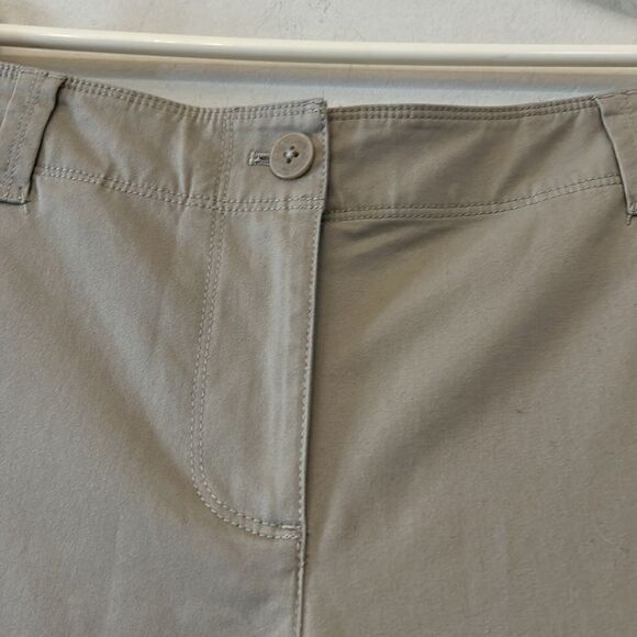 Tommy Bahama cropped khaki pants Ellery fit Regular rise Size 14 New - Picture 4 of 9